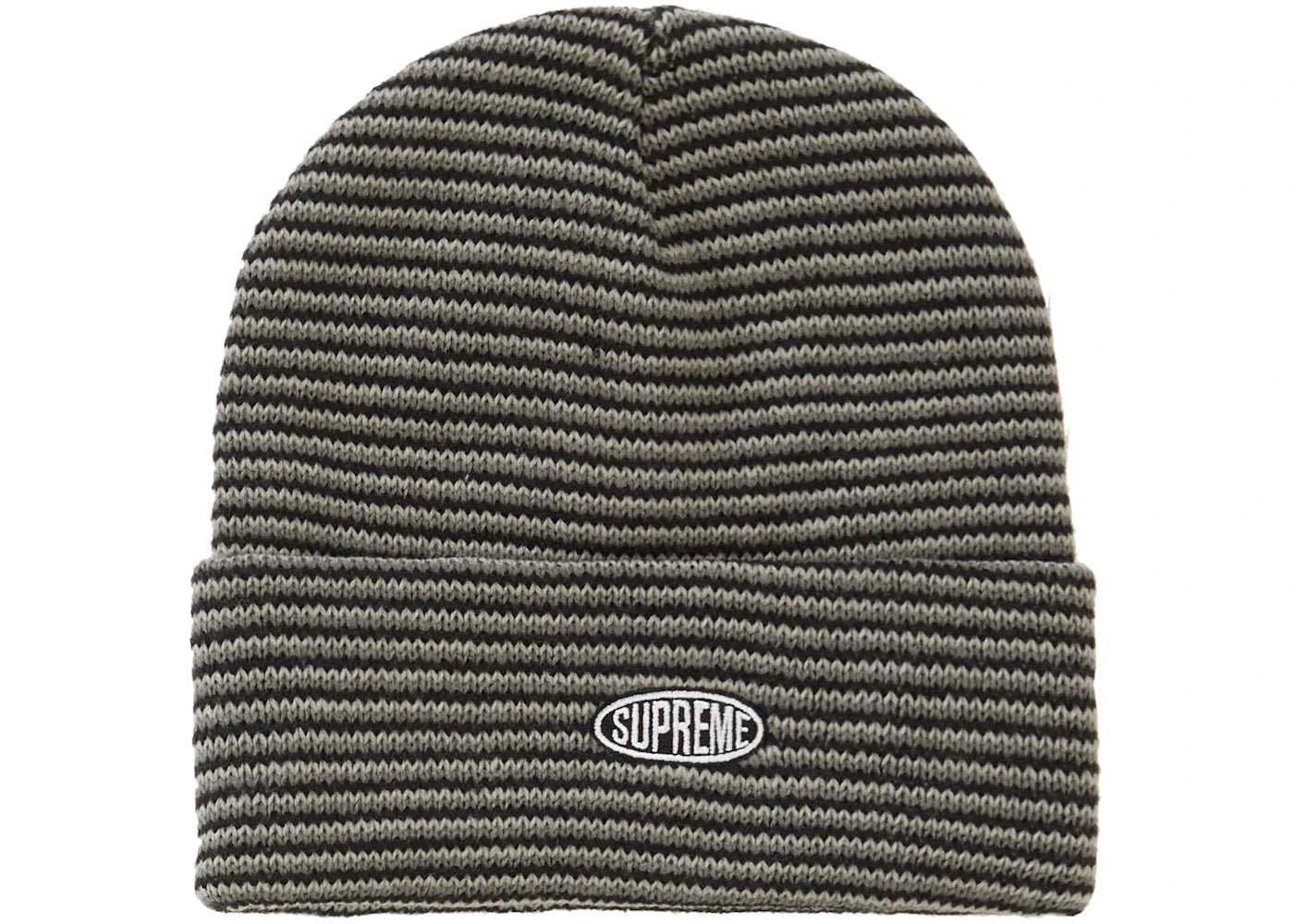 Supreme Zig Zag Stripe Beanie (FW19) Black