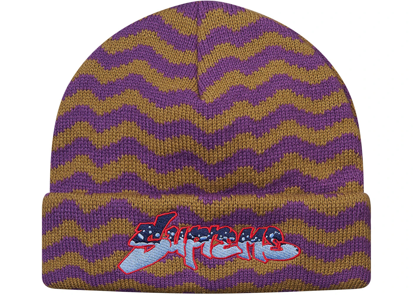 Supreme Space Dye Beanie Purple - FW22 - US