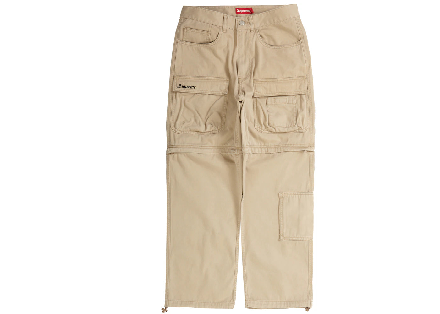 Supreme Zip-Off Utility Pant Khaki