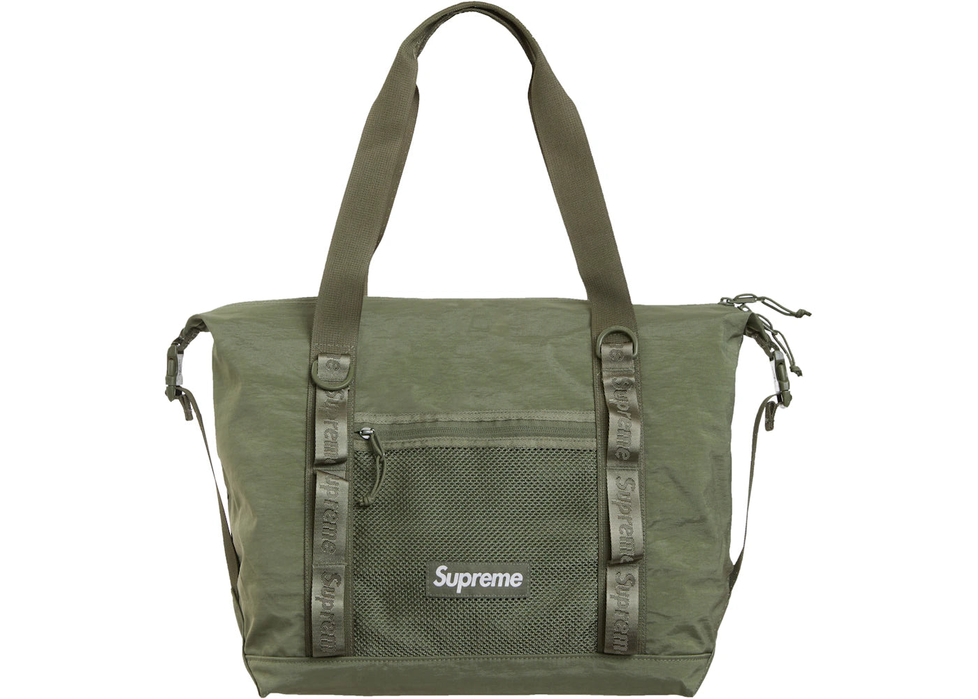 Supreme Zip Tote Olive