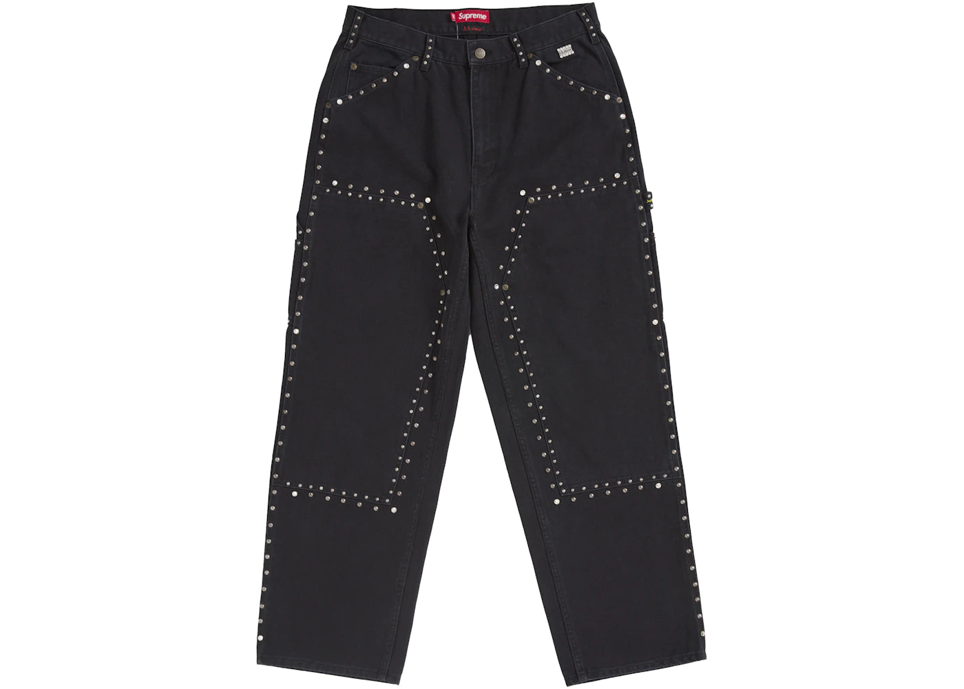 Supreme b.b. Simon Studded Double Knee Painter Pant Black