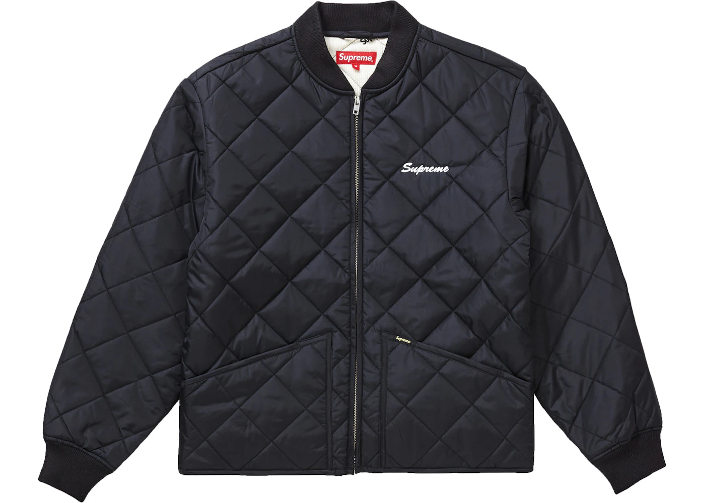 Supreme dead prez Quilted Work Jacket Black