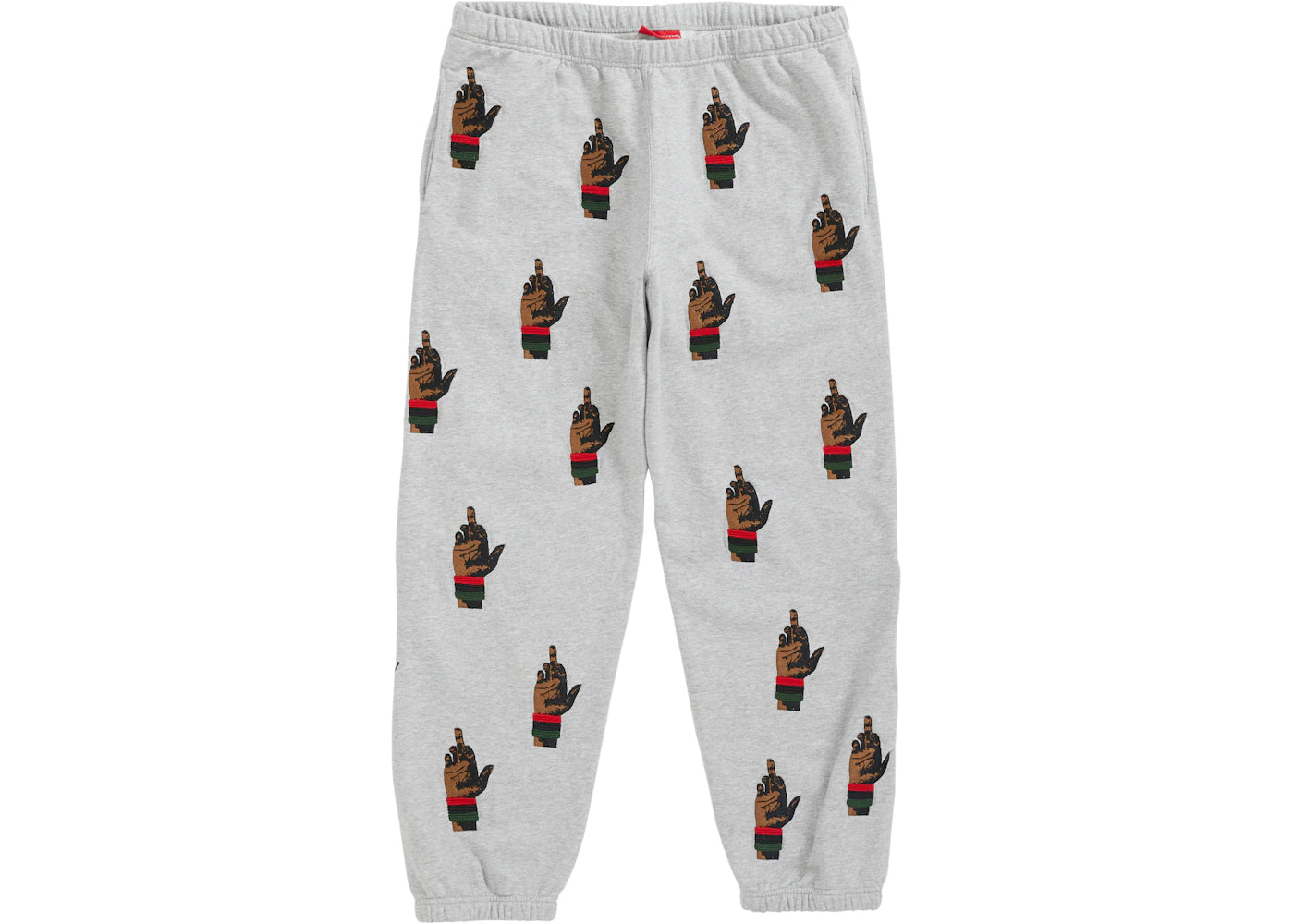 Supreme dead prez RBG Embroidered Sweatpant Heather Grey