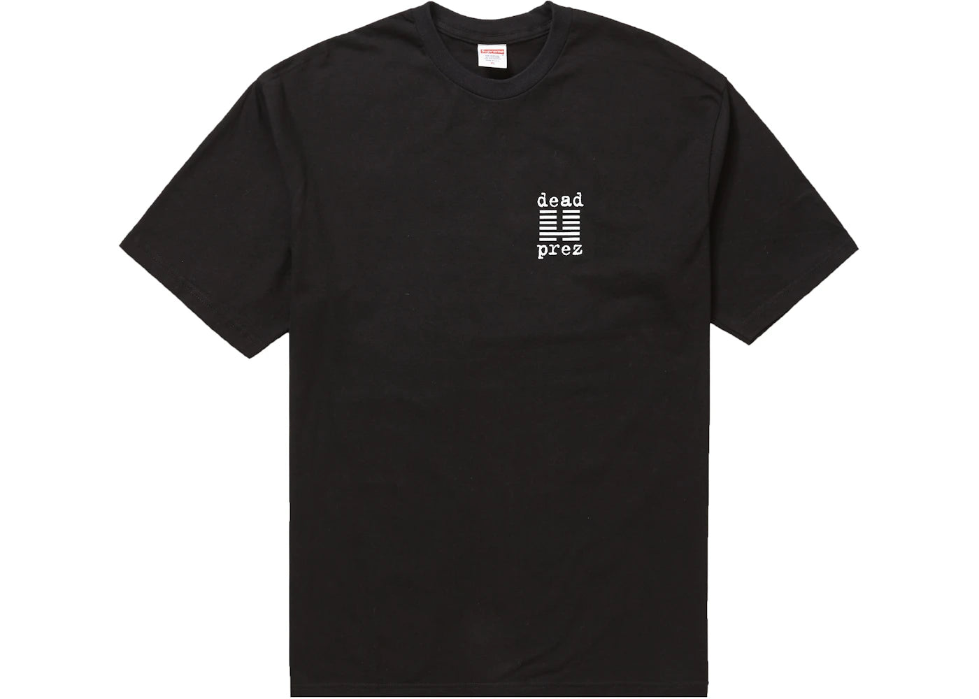Supreme dead prez Tee Black