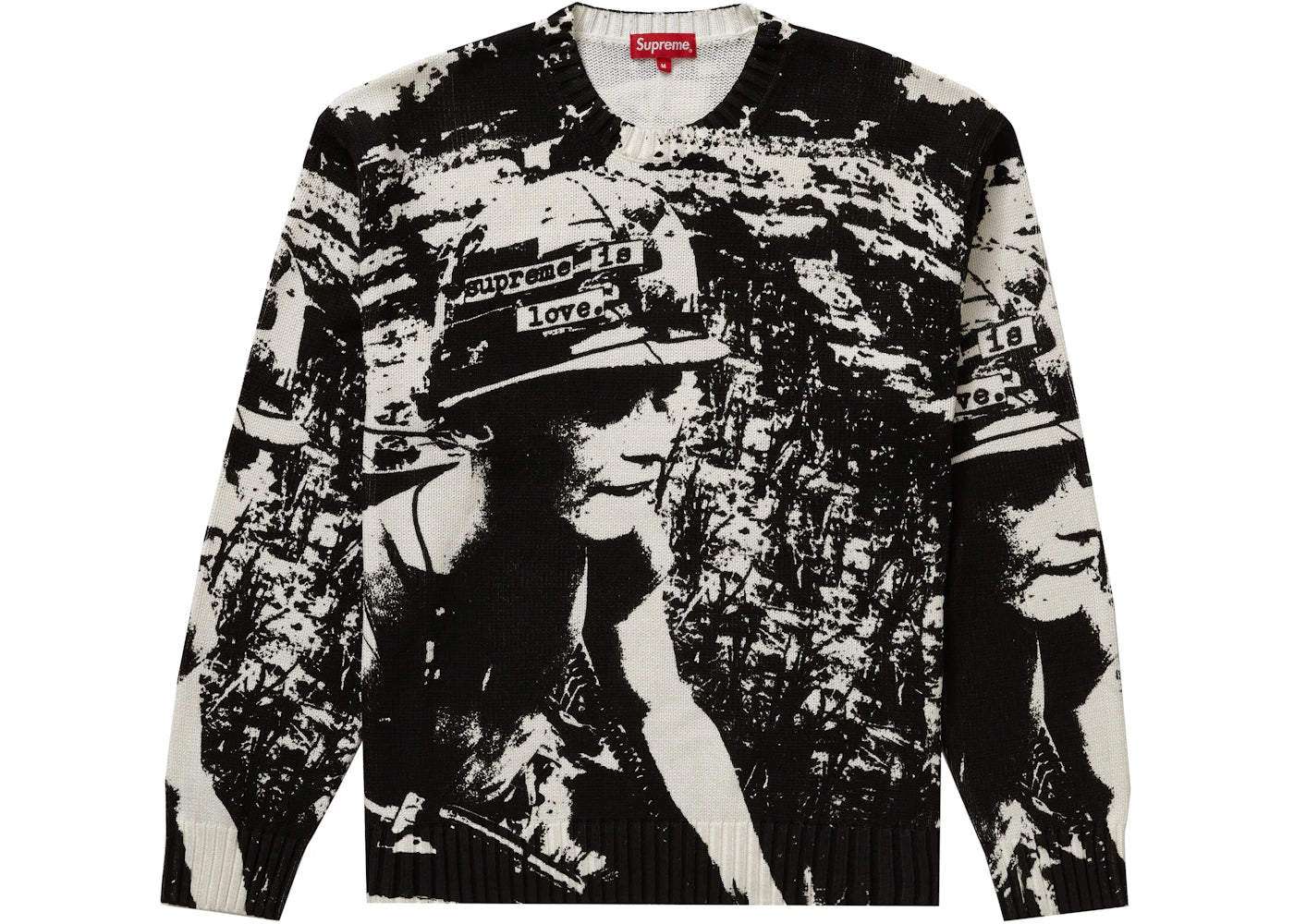 Supreme Supreme is Love Sweater White
