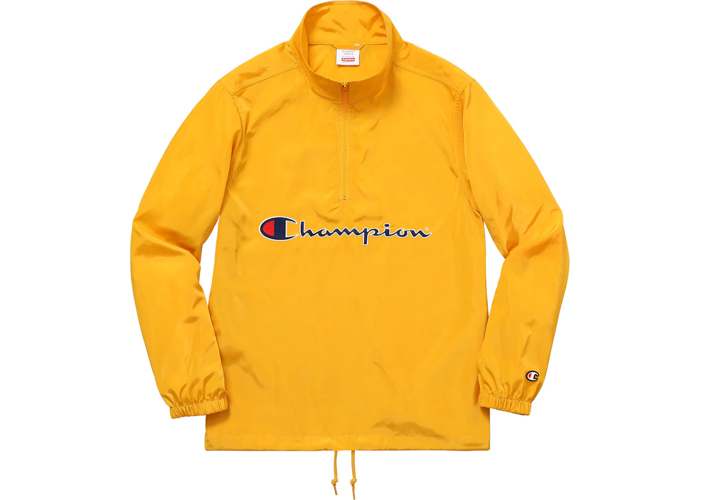 Supreme x Champion Half Zip Pullover Gold