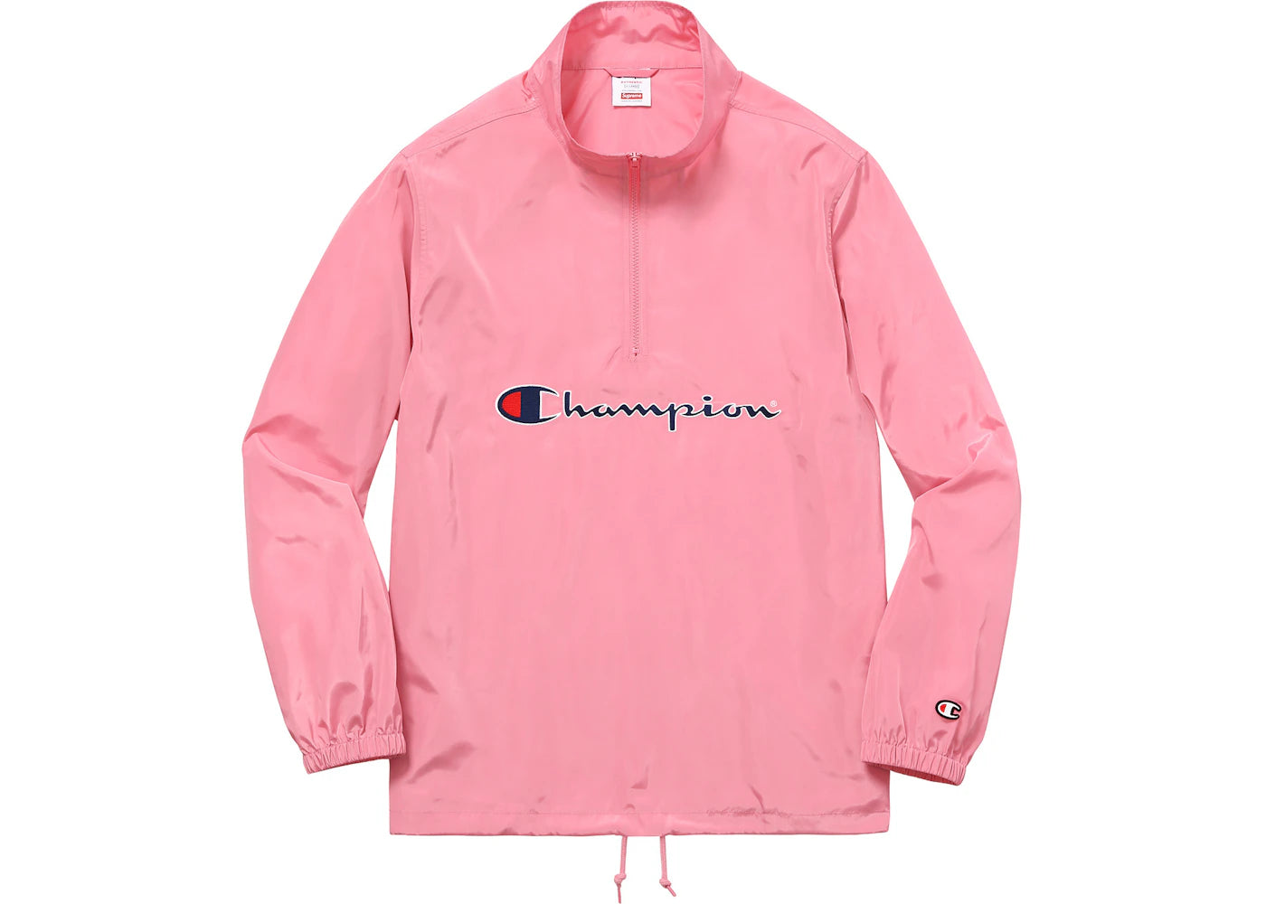 Supreme x Champion Half Zip Pullover Pink