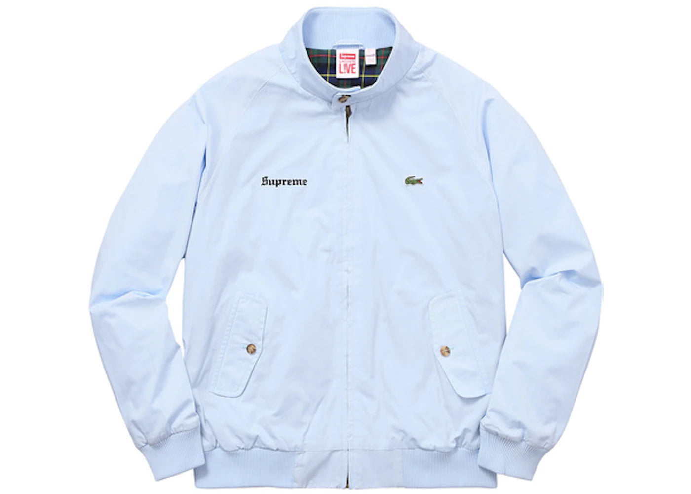 Supreme x Lacoste Harrington Jacket Jacket Light Blue