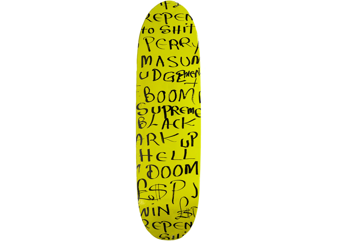 Supreme x Lee Scratch Perry Black Ark Cruiser Deck Fluorescent Yellow