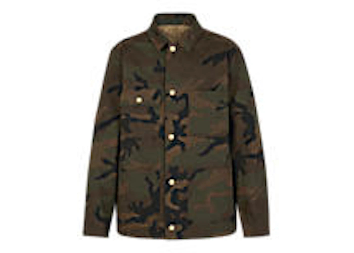 Supreme x Louis Vuitton Jacquard Denim Chore Coat Camo