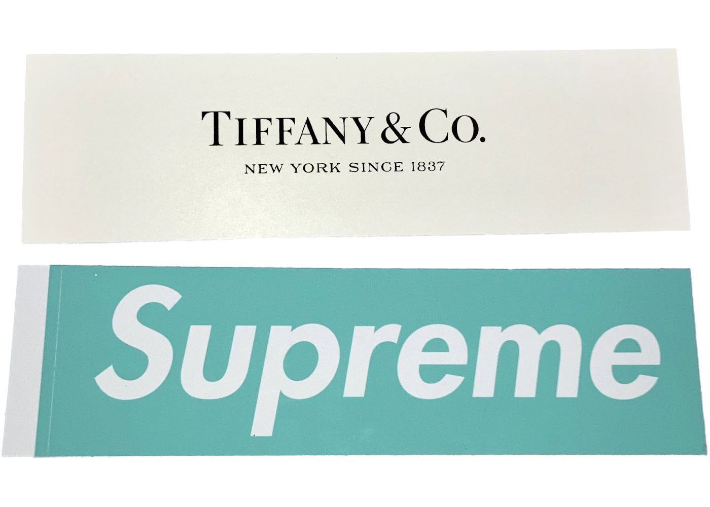 Supreme x Tiffany & Co. Box Logo Sticker