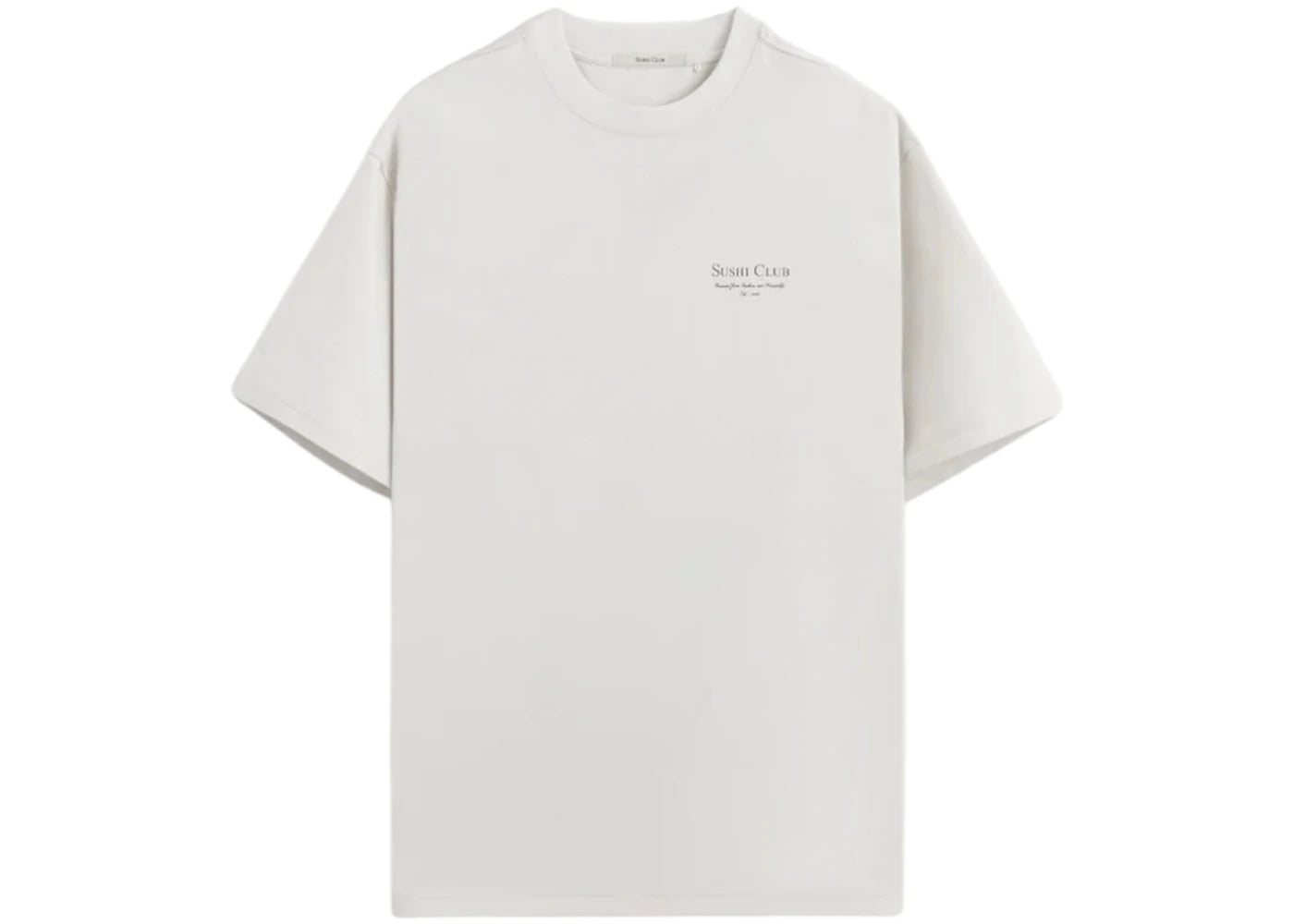 Sushi Club Uniform Locations Relaxed Tee Cream