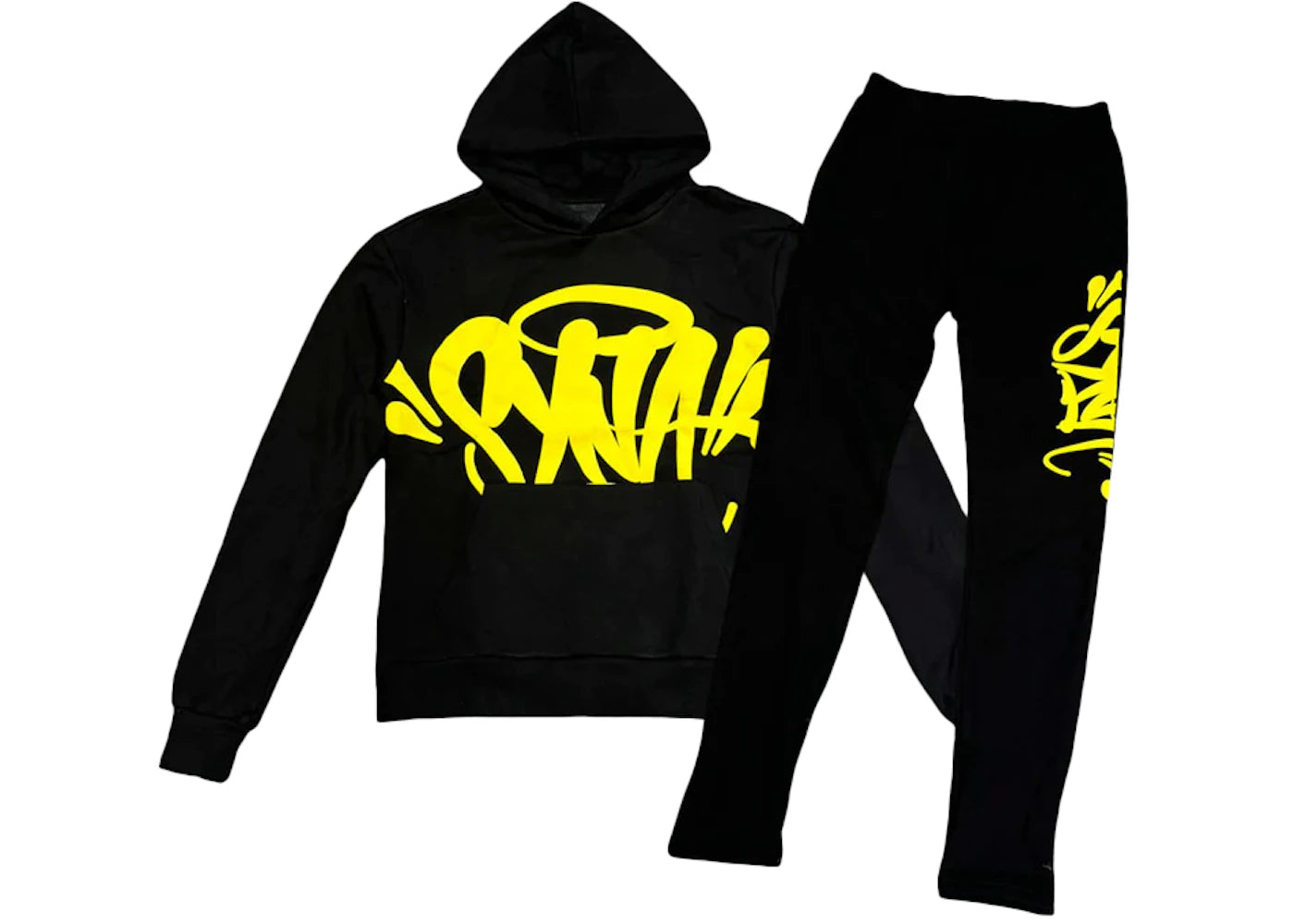 Syna World Team Tracksuit Black/Yellow