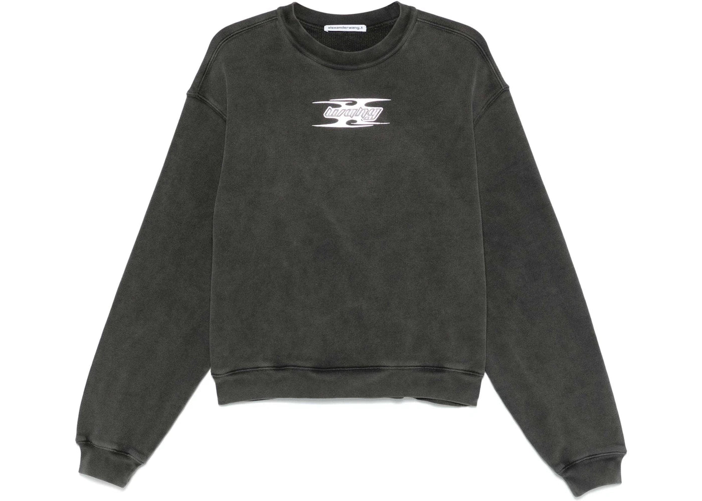 T by Alexander Wang Blade Logo Crewneck Washed Cedar