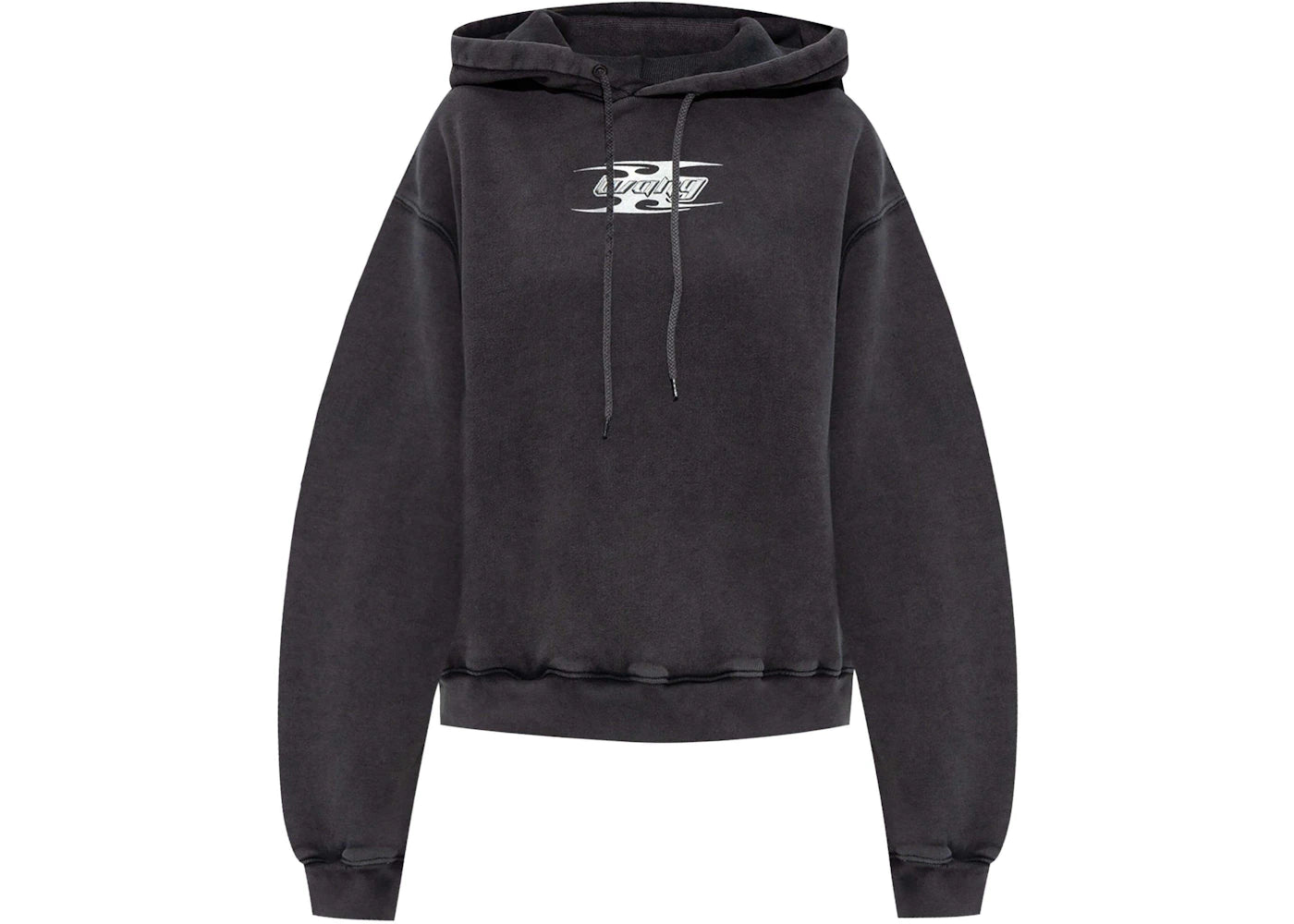 T by Alexander Wang Blade Logo Hoodie Washed Cedar