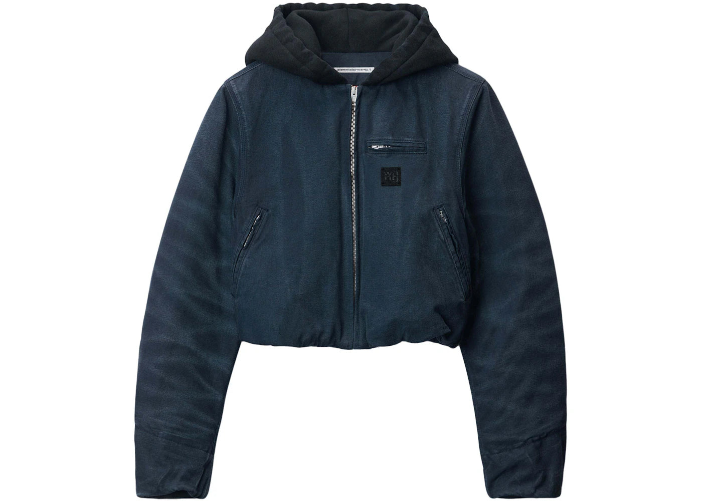 T by Alexander Wang Folded In Work Jacket Washed Navy