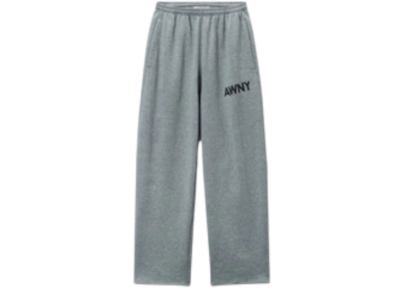 T by Alexander Wang Graphic Articulated Leg Sweatpants Pistachio