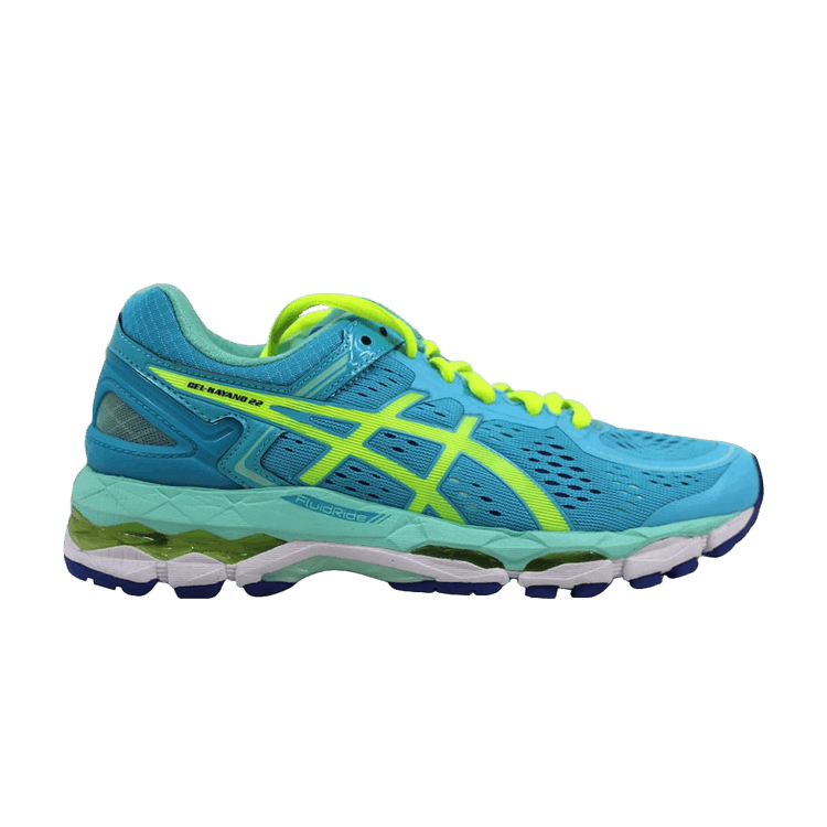 ASICS Gel-Kayano 22 Ice Blue Flash Yellow Blue (Women's)