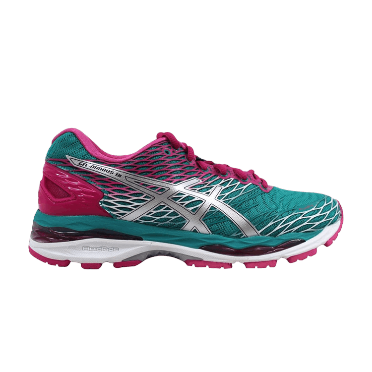 ASICS Gel-Nimbus 18 Lapis Silver Sport Pink (Women's)