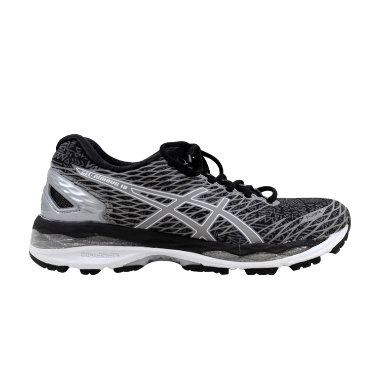 ASICS Gel-Nimbus 18 Lite Show Black Silver Shark (Women's)