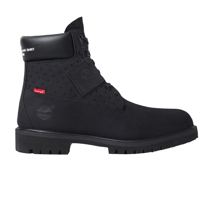 Timberland 6" Boot Supreme x Comme des Garcons Black