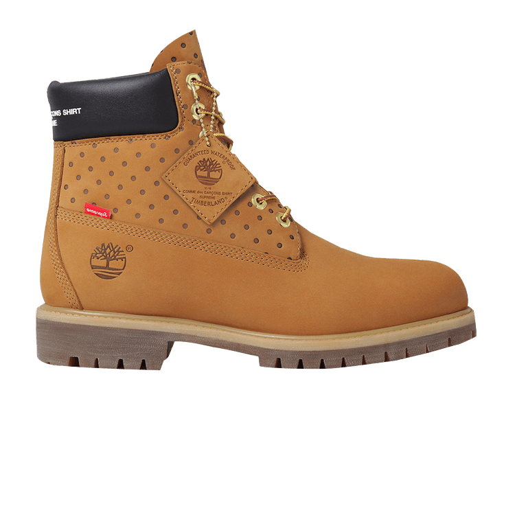 Timberland 6" Boot Supreme x Comme des Garcons Wheat