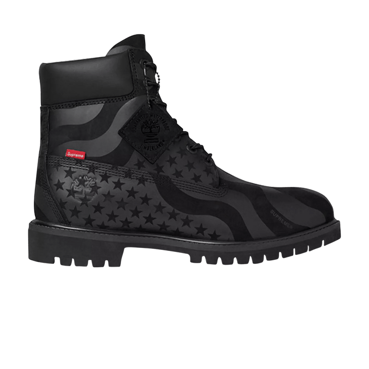 Timberland 6" Boot Supreme Stars & Stripes Black