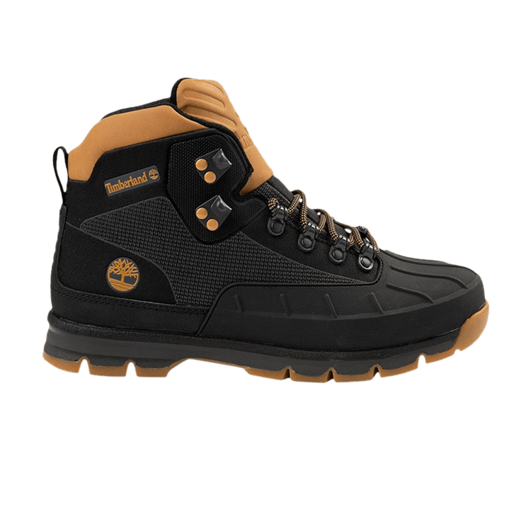 Timberland Euro Hiker Shell Jacquard Boot Black Wheat