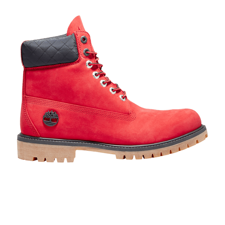 Timberland 6" Premium Boot Chicago Bulls Red