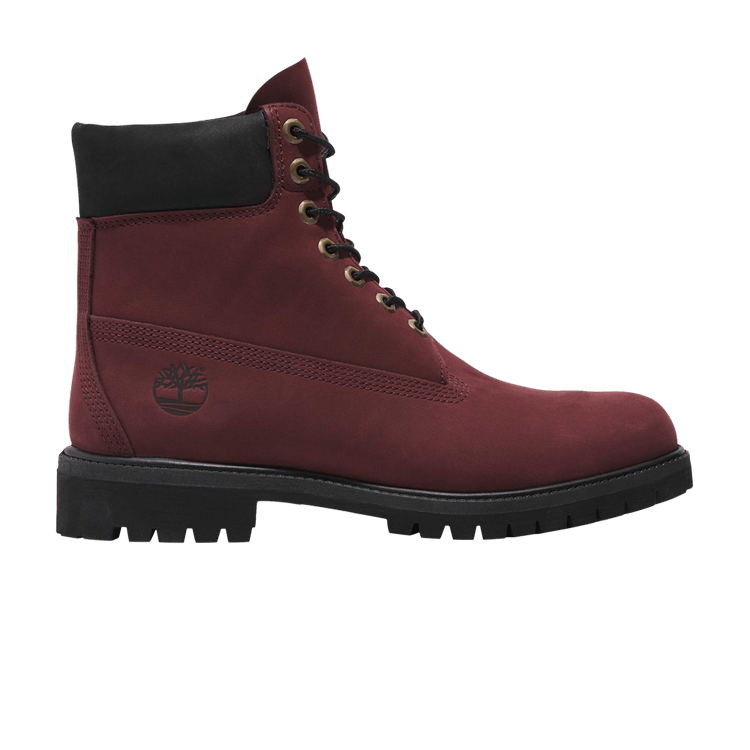 Timberland Premium 6 Inch Lace Up Waterproof Dark Port