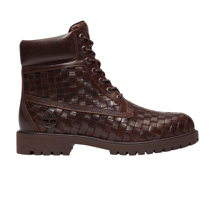 Timberland 6" Premium Boot Woven Dark Brown