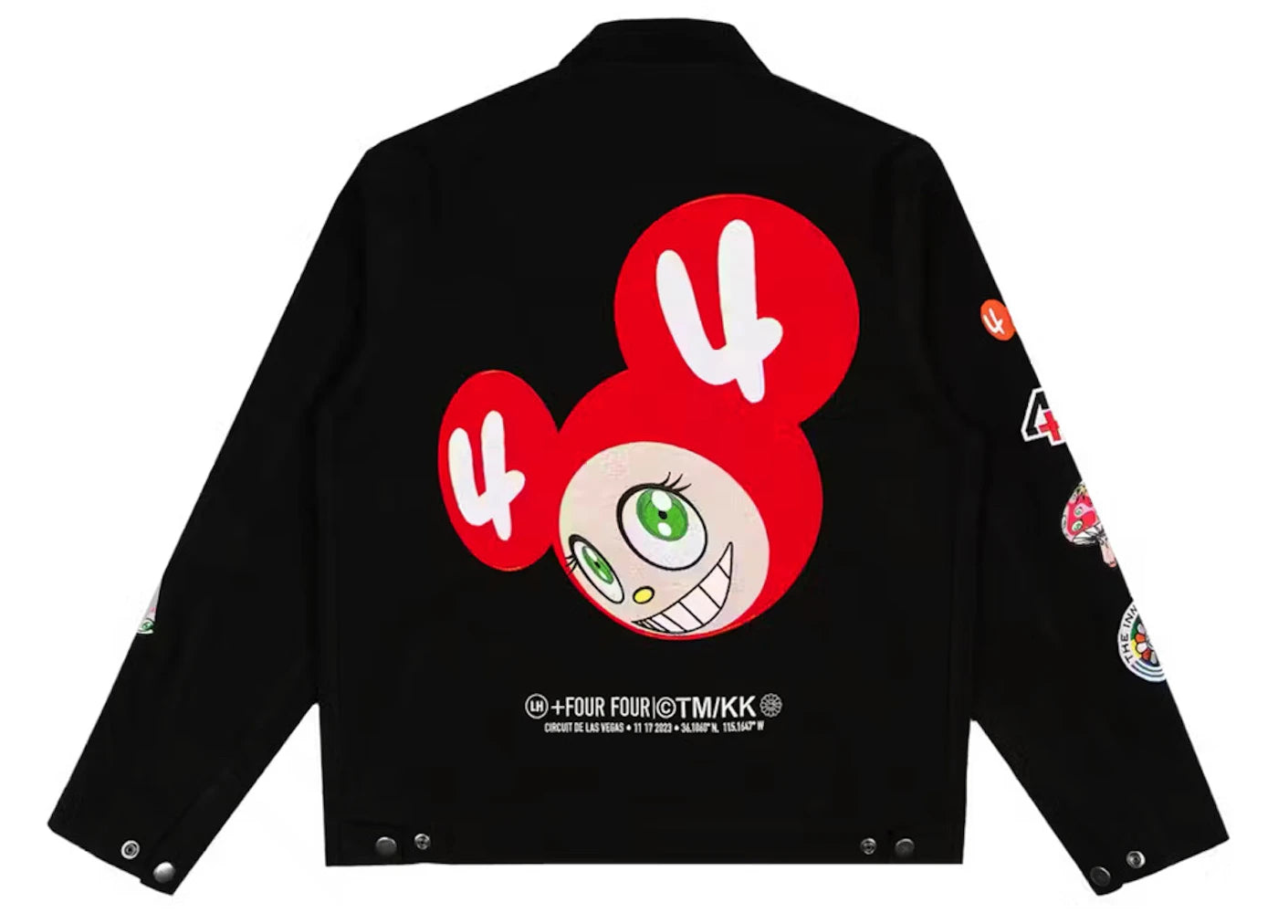 Takashi Murakami +44 Lewis Hamilton F1 Fast Trip Pit Jacket Black