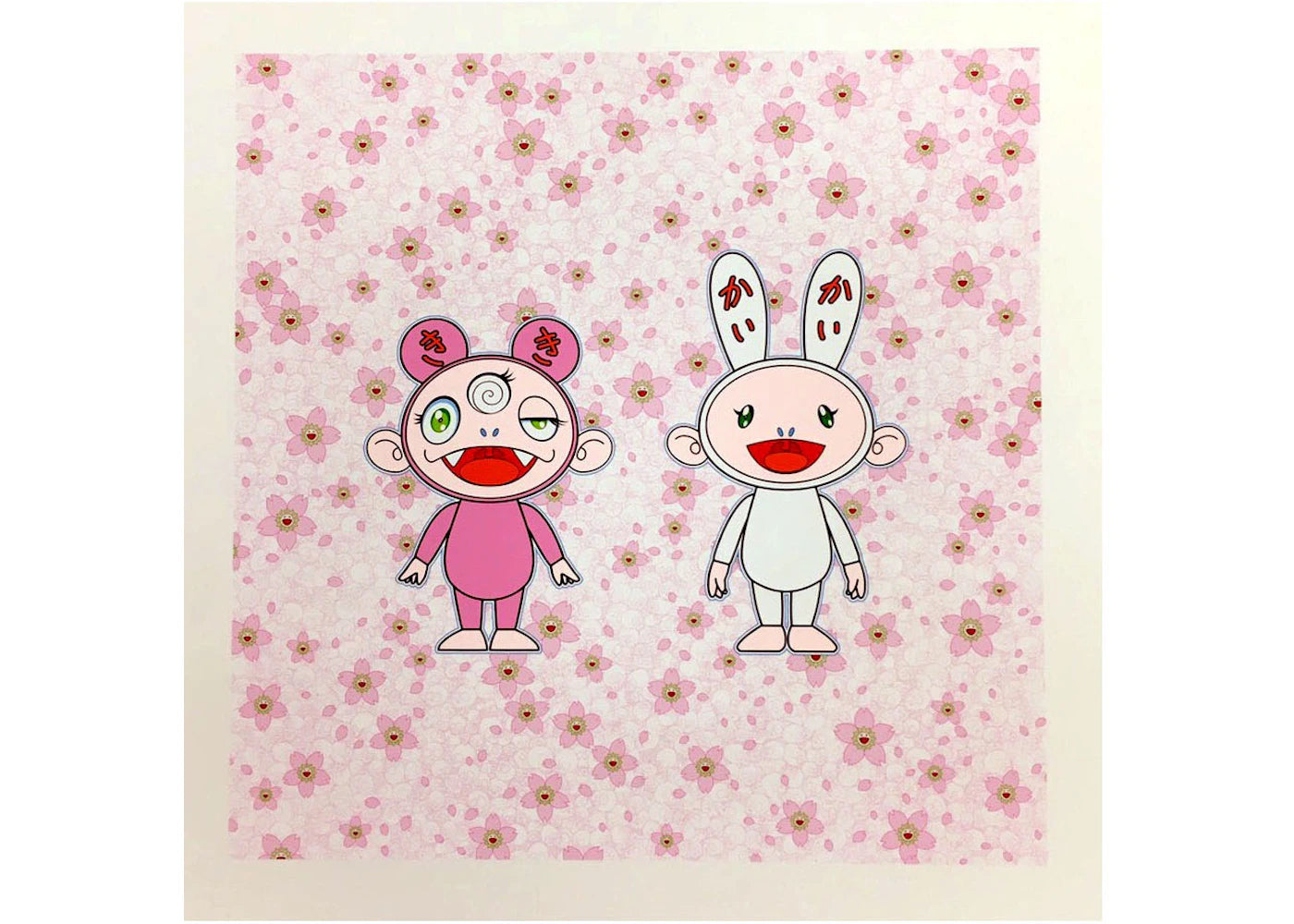 Takashi Murakami Cherry Blossoms Kaikai Kiki (Signed, Edition of 100)