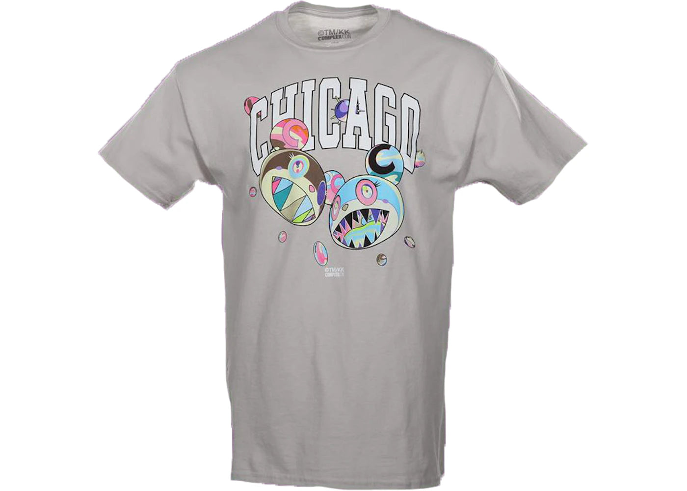Takashi Murakami ComplexCon Chicago Discord Tee Heather Grey