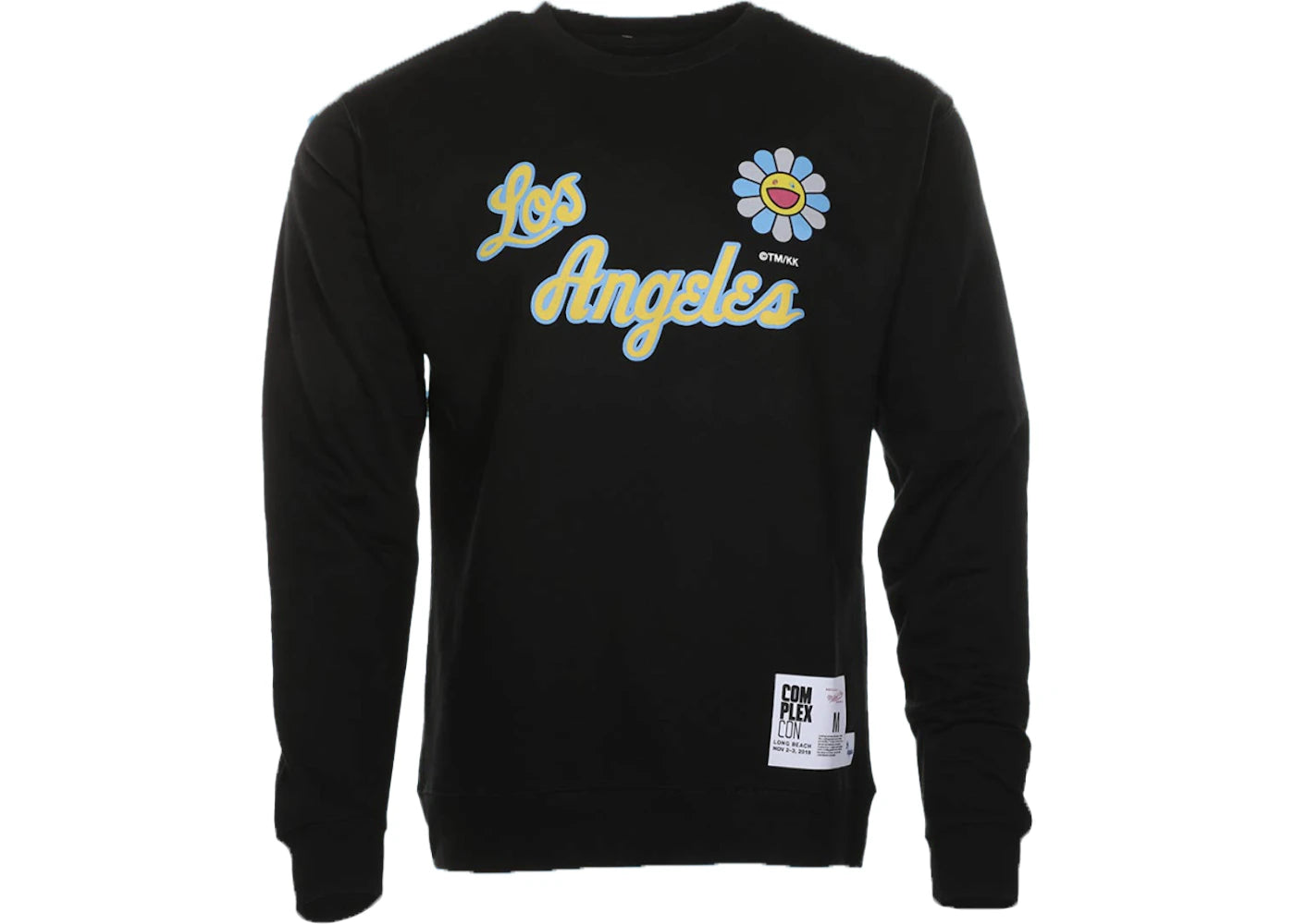 Takashi Murakami ComplexCon x LA Lakers M&N Crew Sweatshirt Black