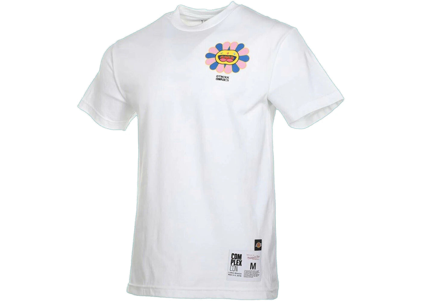 Takashi Murakami ComplexCon x LA Lakers M&N Drip Tee White
