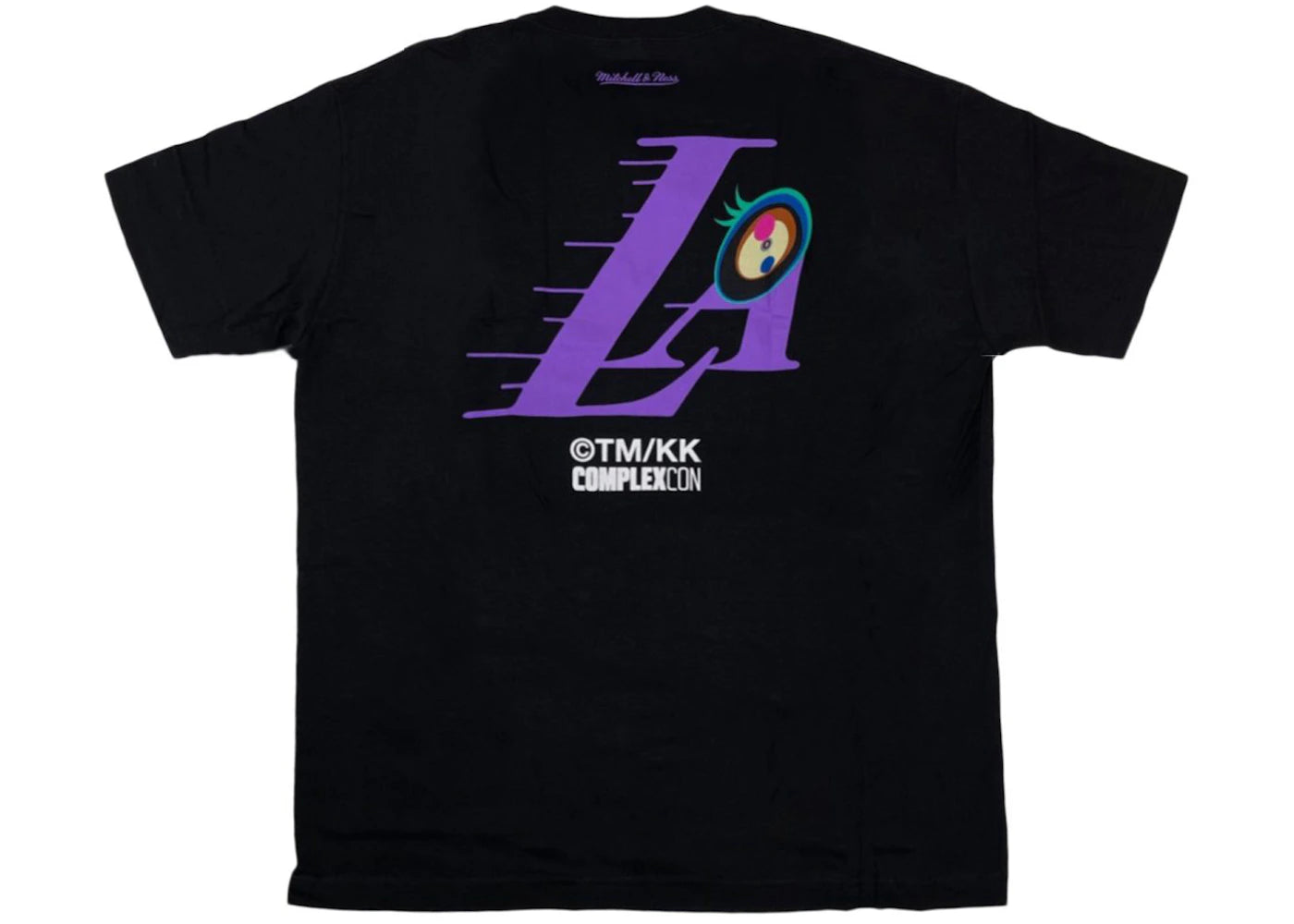 Takashi Murakami ComplexCon x LA Lakers M&N Logo Tee Black