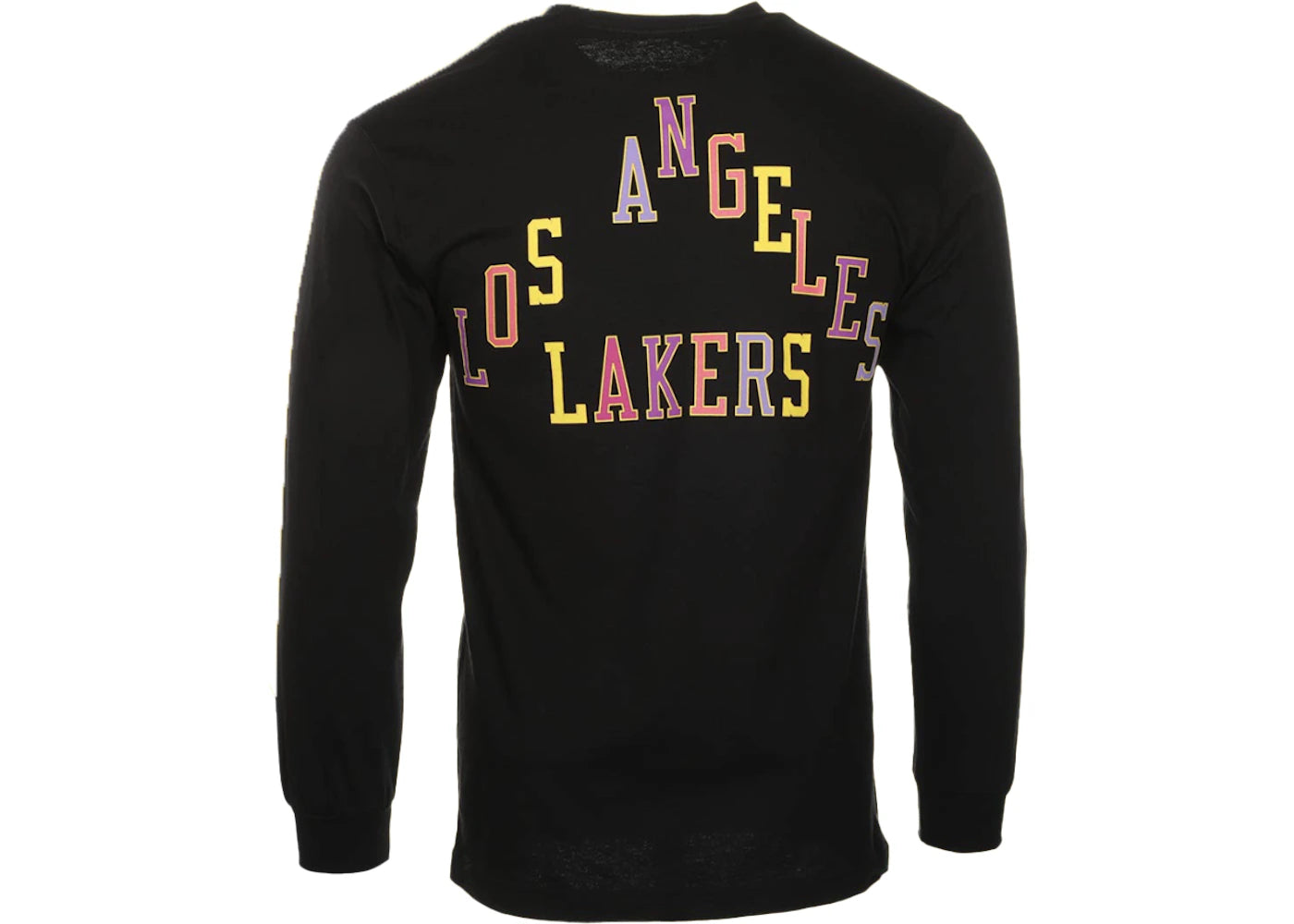 Takashi Murakami ComplexCon x LA Lakers M&N Triangle L/S Tee Black