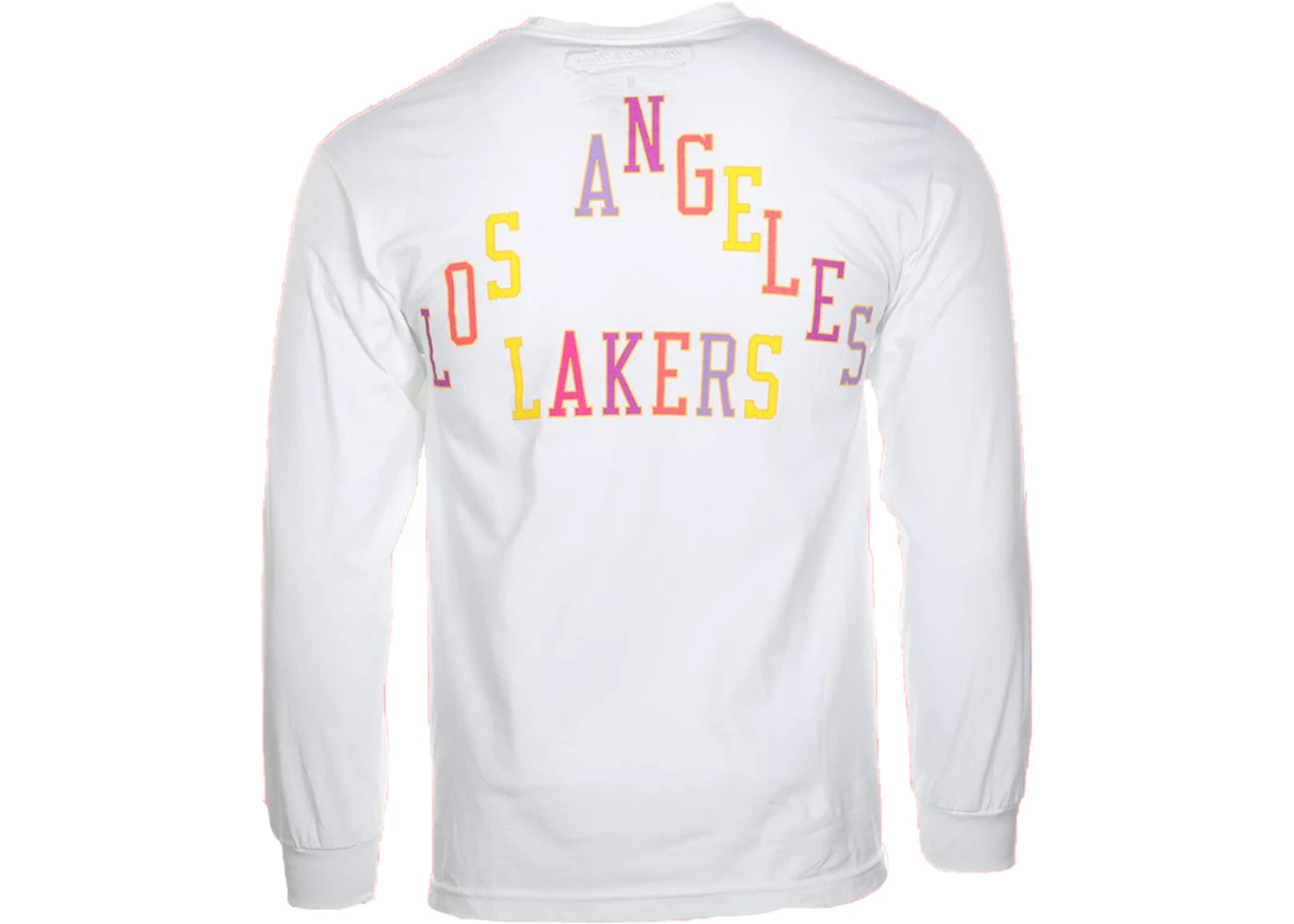 Takashi Murakami ComplexCon x LA Lakers M&N Triangle L/S Tee White