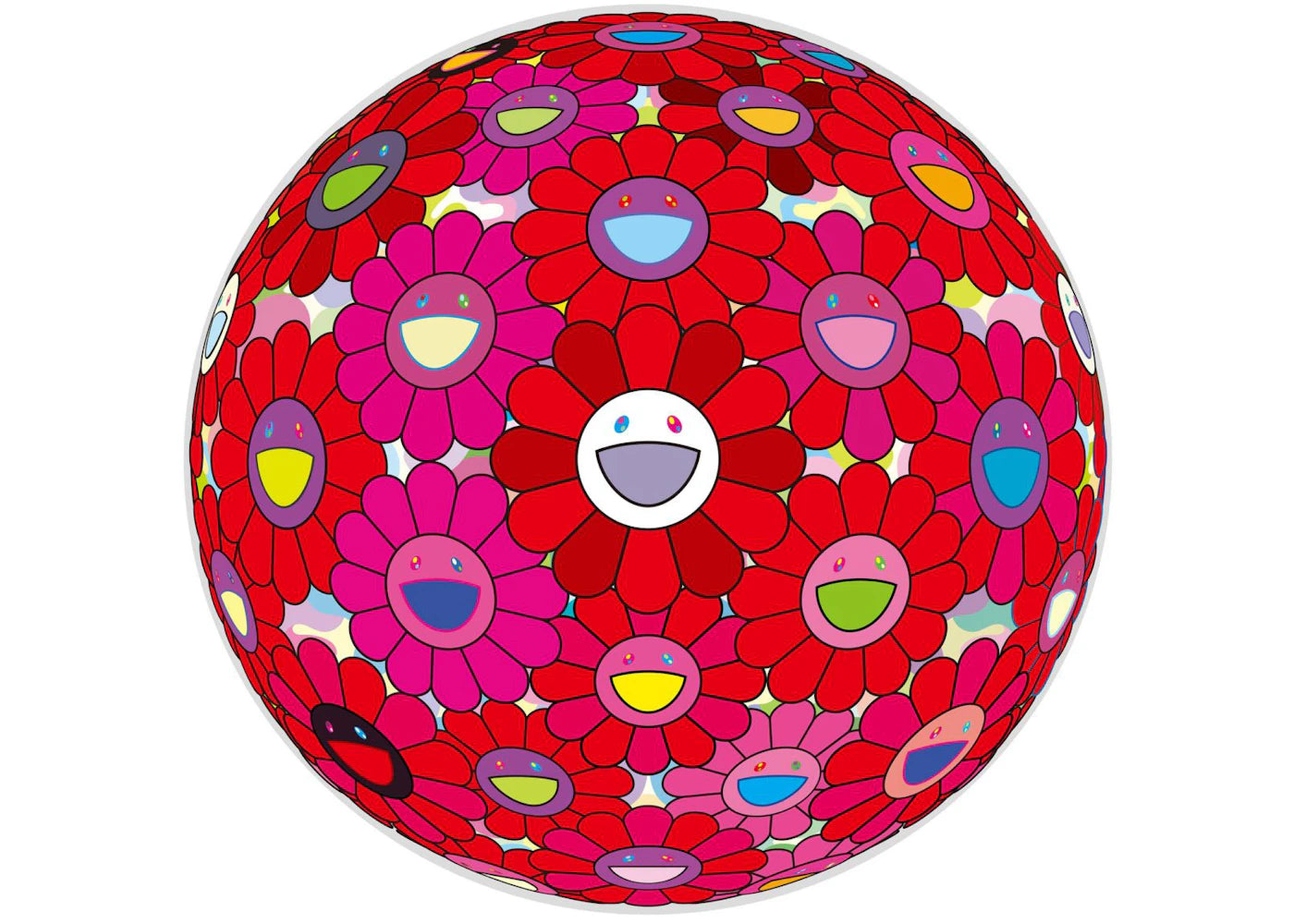 Takashi Murakami Contents of the Soul Print (Signed, Edition of 300) Pink