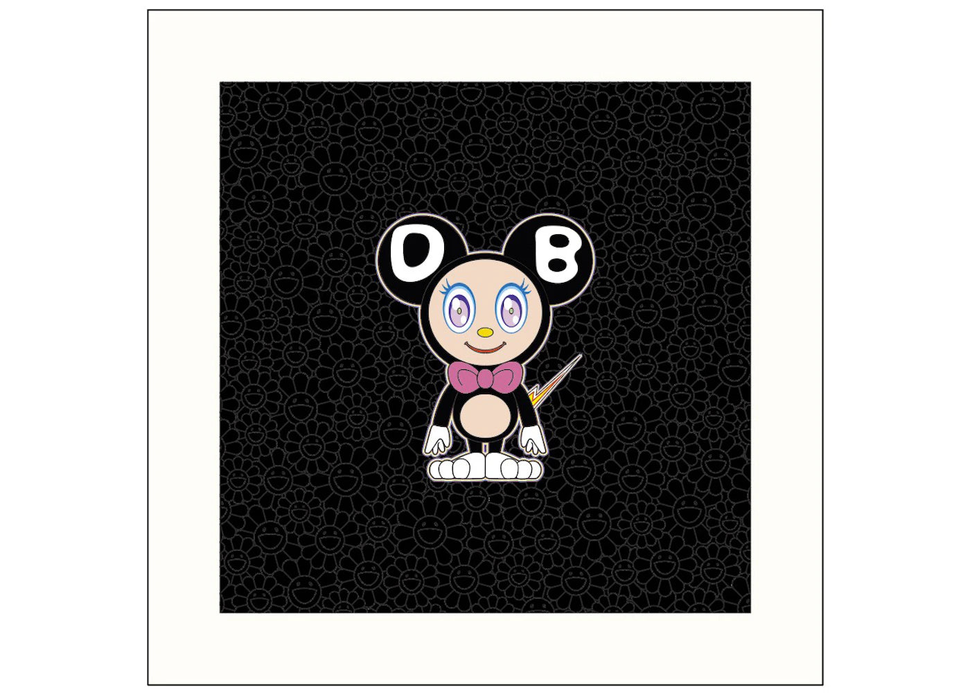 Takashi Murakami DOB 2020 Print Black (Signed, Edition of 100)