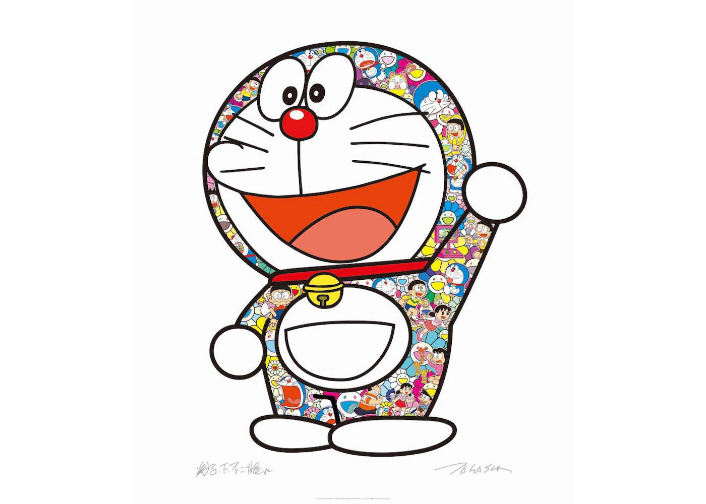 Takashi Murakami Doraemon, Let's Go! Print (Signed, Edition of 1000)