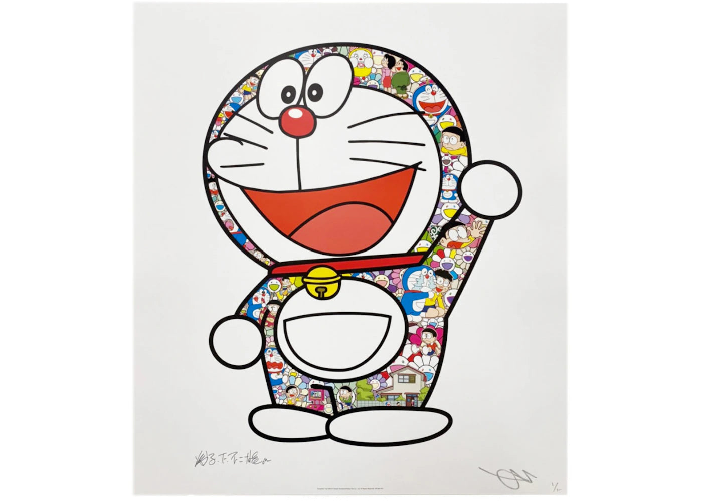 Takashi Murakami Doraemon Wow! Print (Signed, Edition of 300)