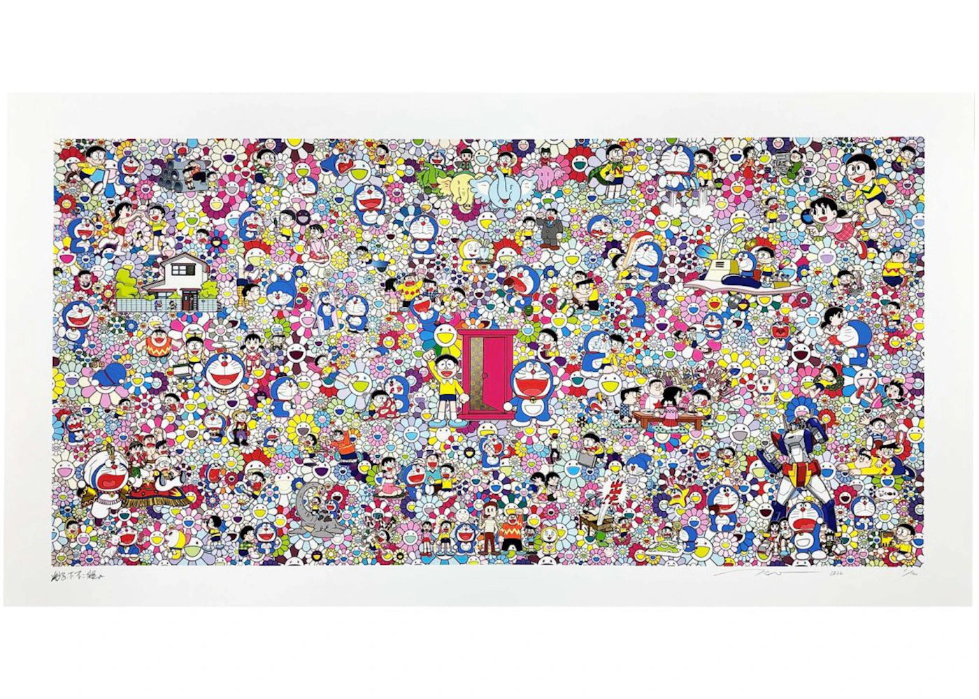 Takashi Murakami Doraemon in Memory Print (Signed, Edition of 100)