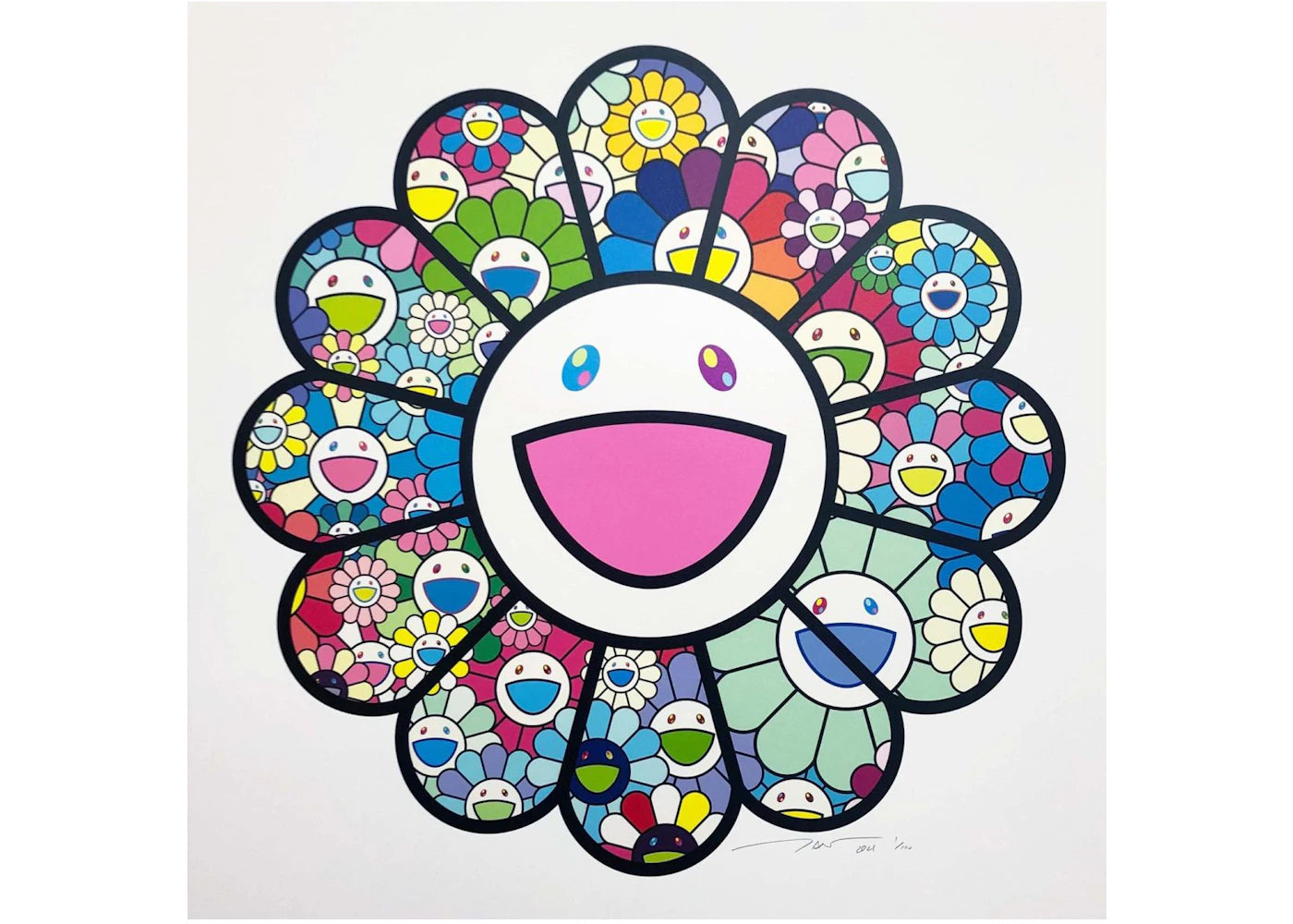 Takashi Murakami Entrance Ceremony Print (SIgned, Edition of 100)