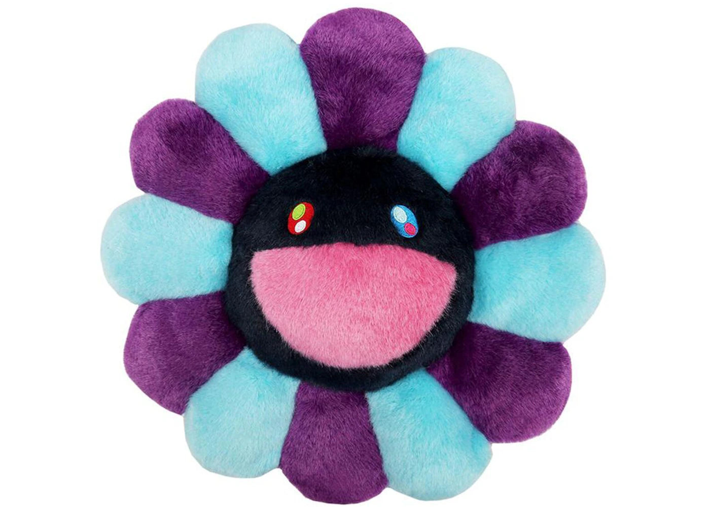 Takashi Murakami Flower Plush 2M Light Blue/Purple/Black