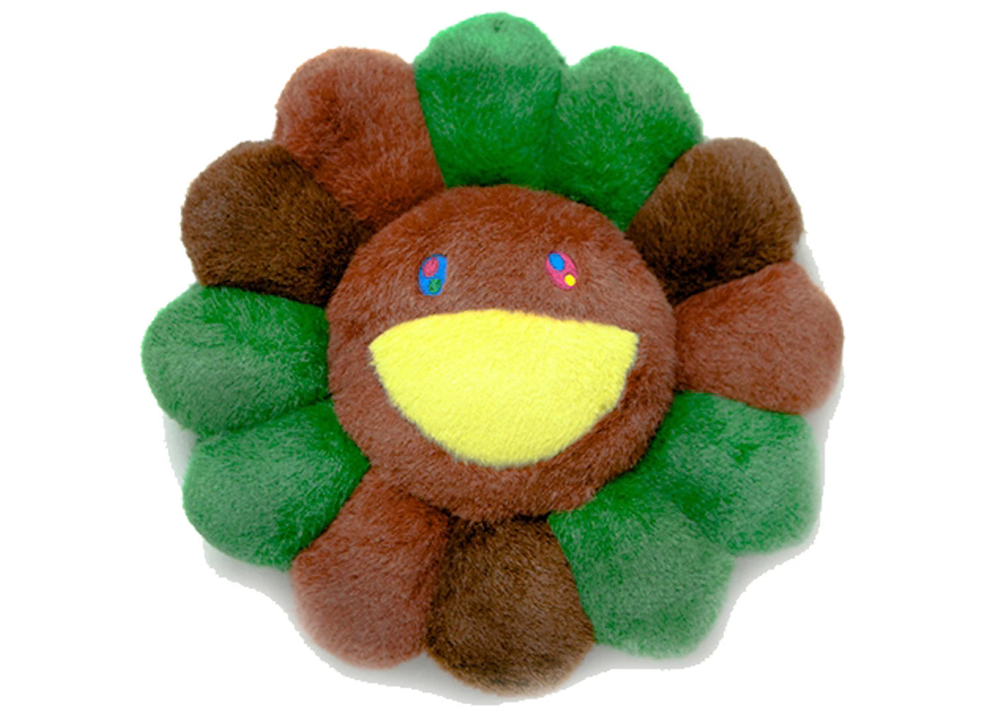 Takashi Murakami Flower Plush 30CM Green/Brown/Light Brown