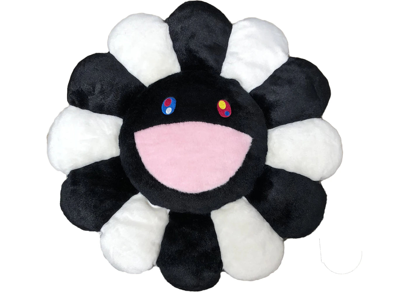 Takashi Murakami Flower Plush 60CM Black/White