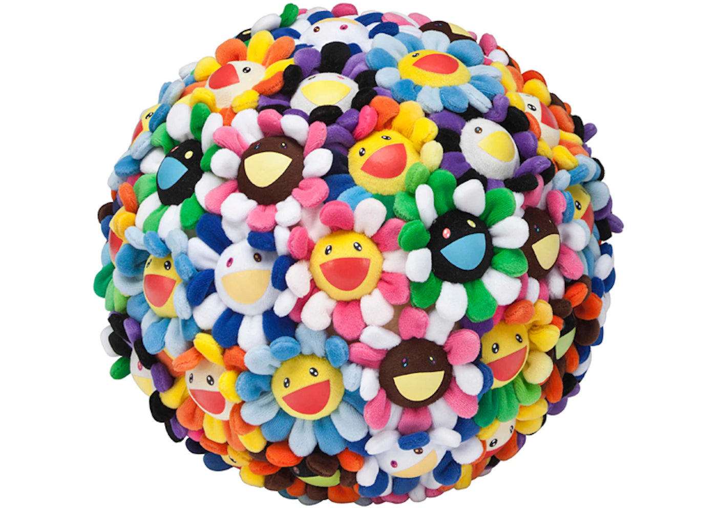 Takashi Murakami Flower Plush 28CM Rainbow