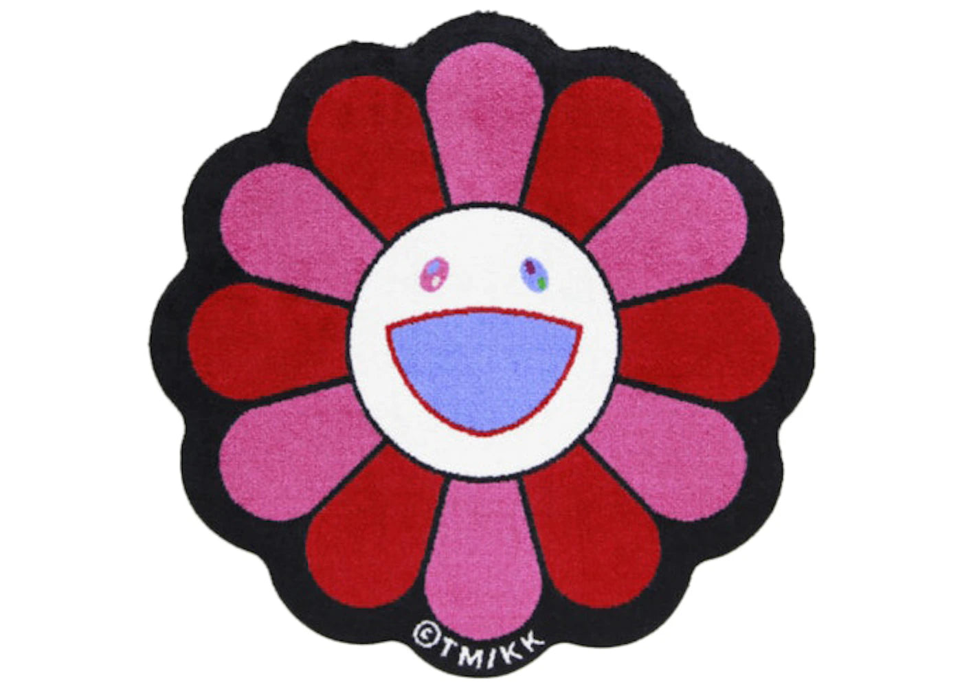 Takashi Murakami Flower Floor Mat Rug Pink